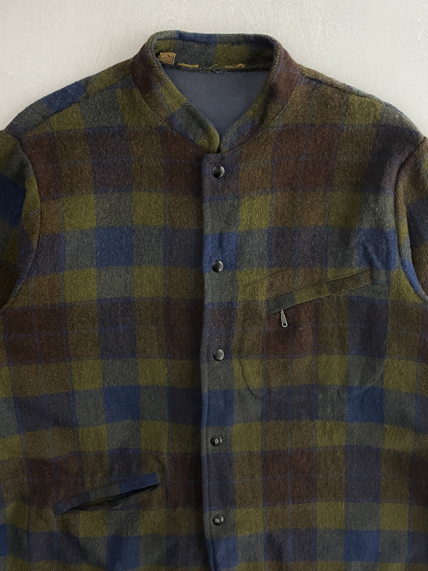 1970's Tartan Jacket [L]