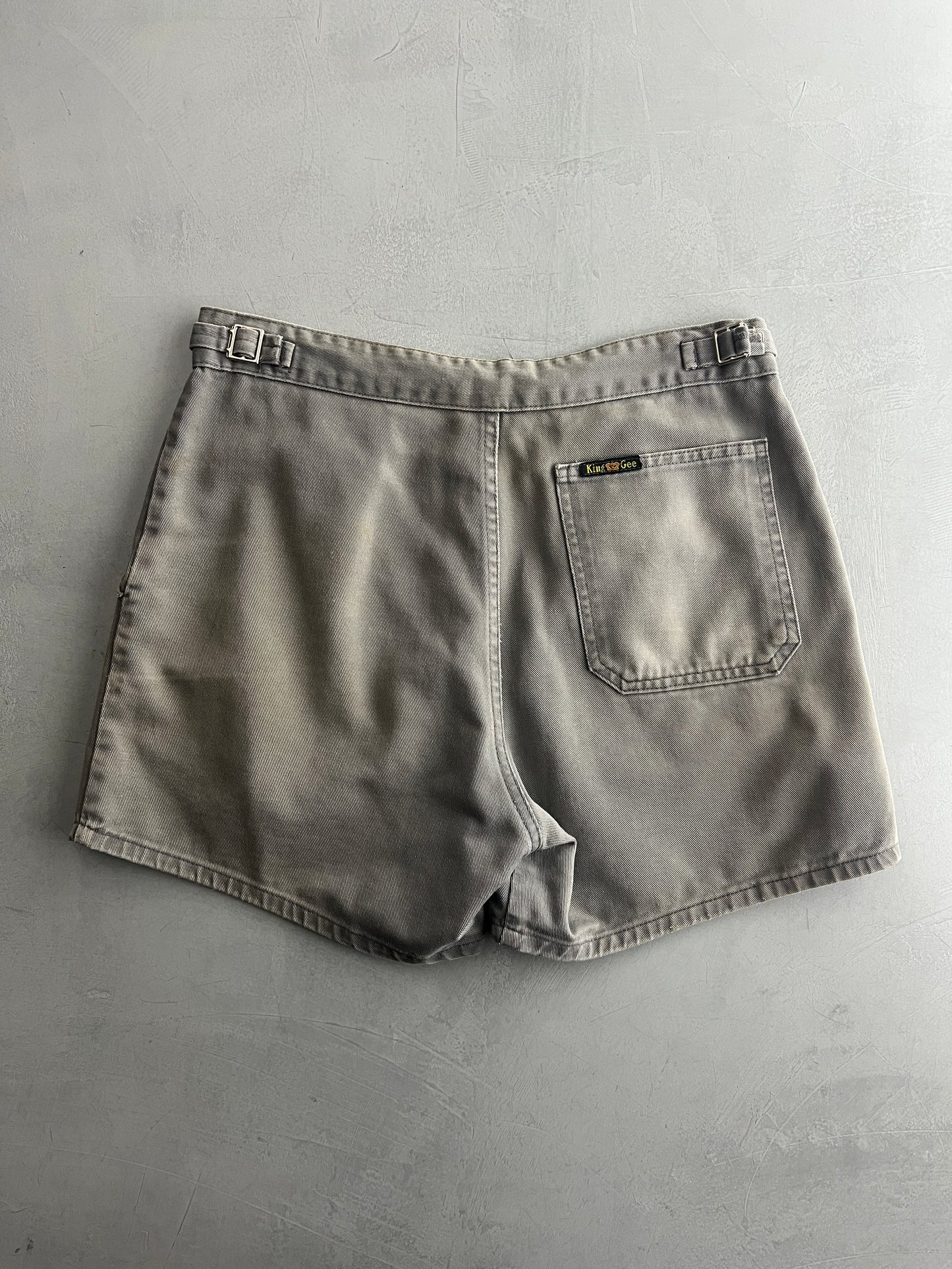 Faded King Gee Work Shorts [31"]
