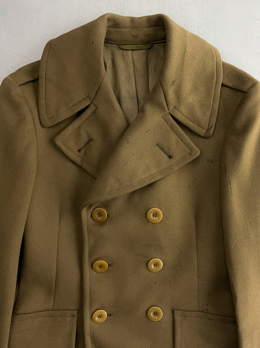 1930's British Beaver Felt Coat [M]