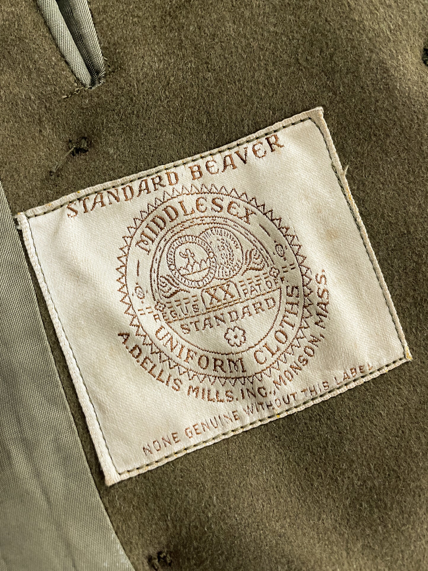 1930's British Beaver Felt Coat [M]