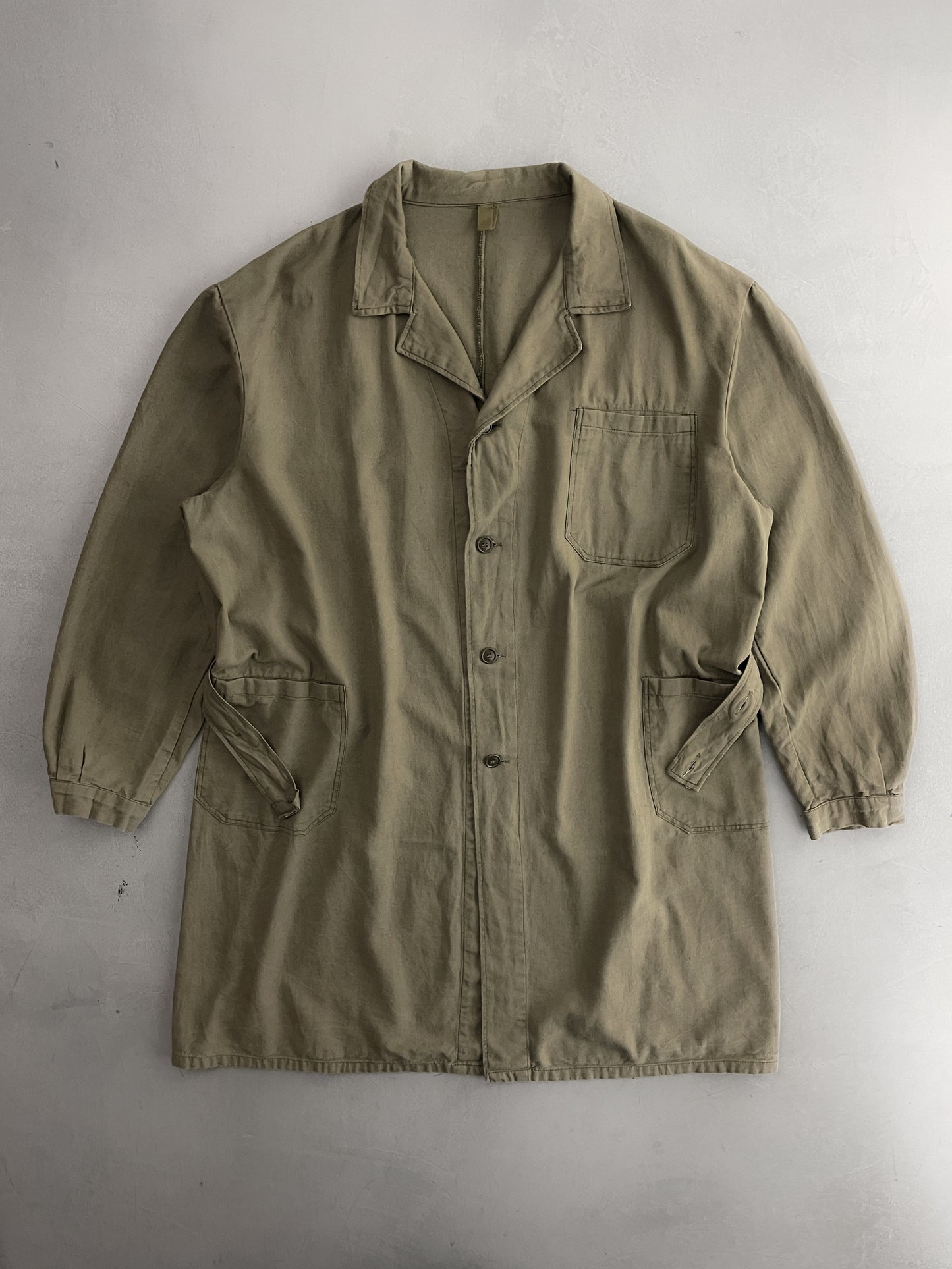 Faded French Shop Coat [L]