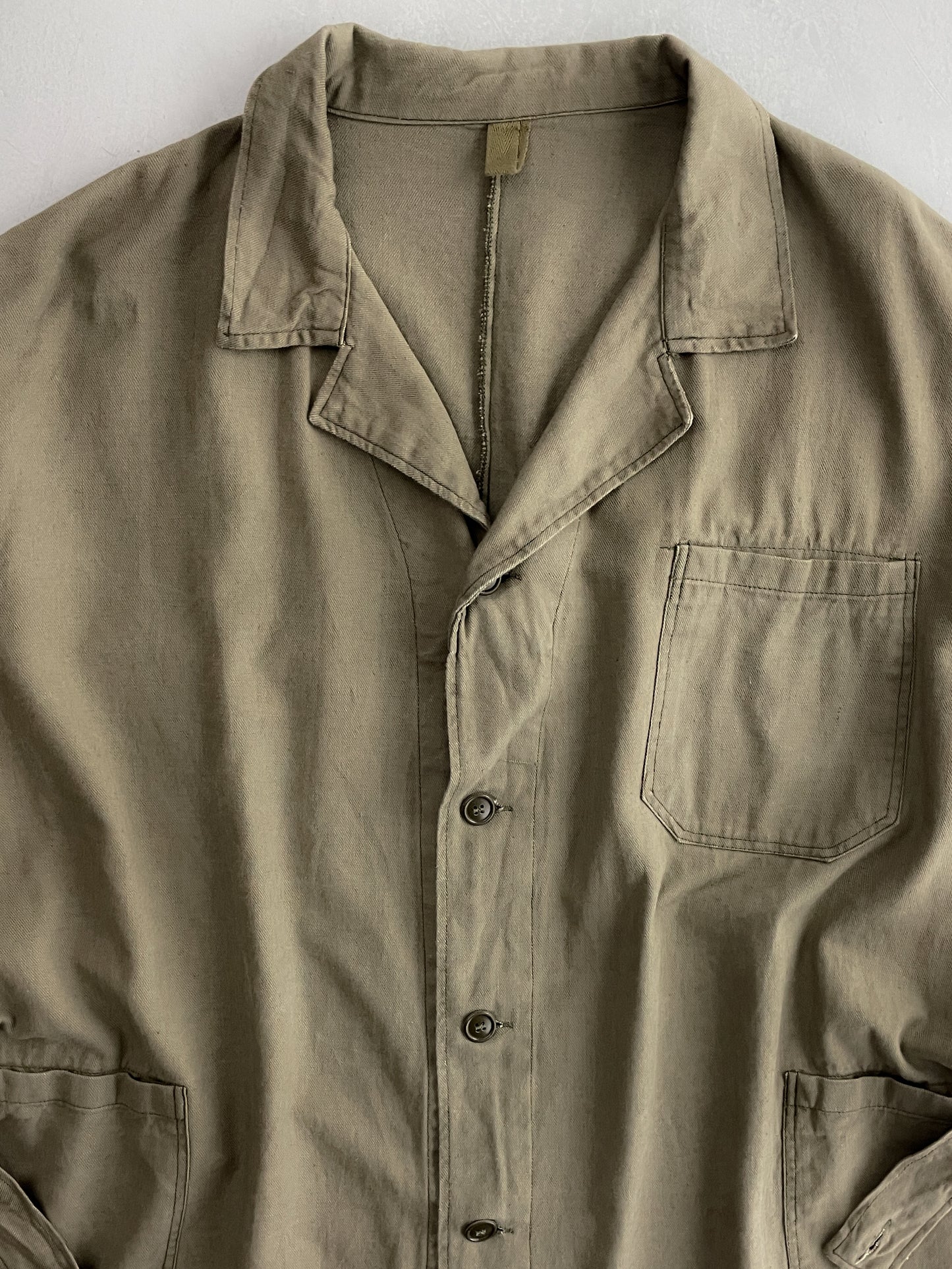 Faded French Shop Coat [L]