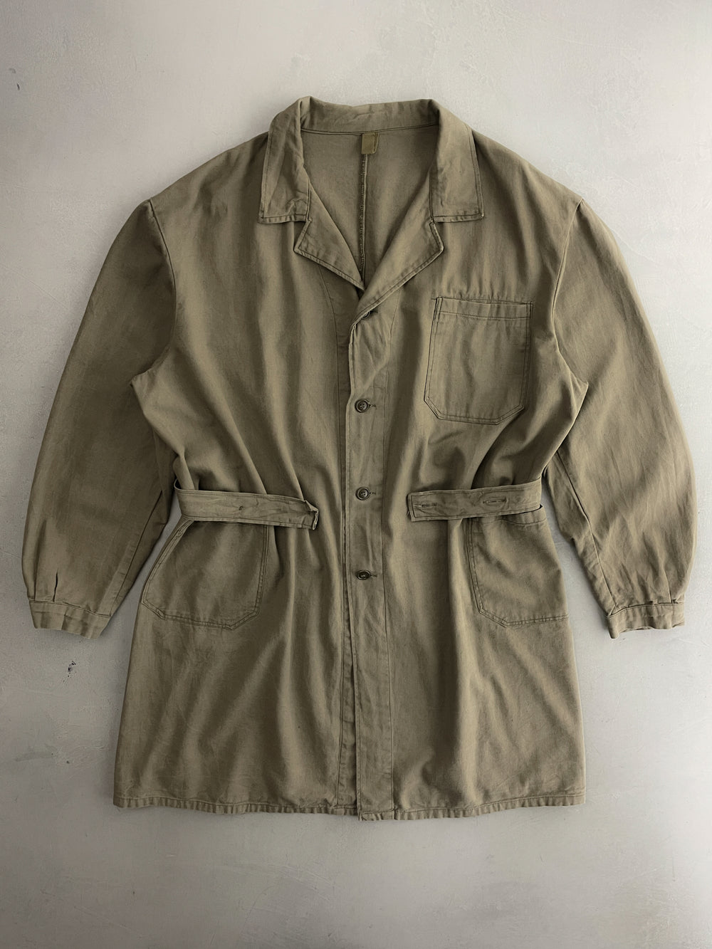 Faded French Shop Coat [L]