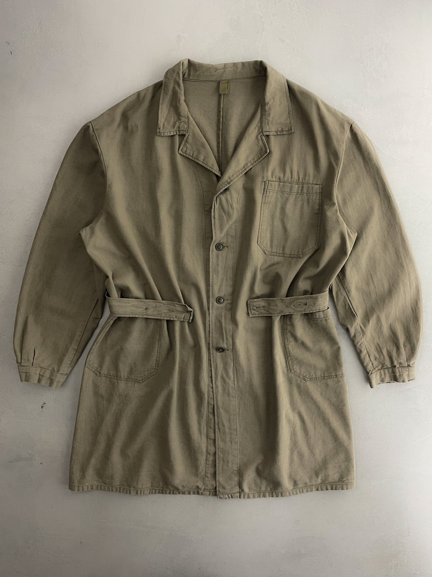 Faded French Shop Coat [L]