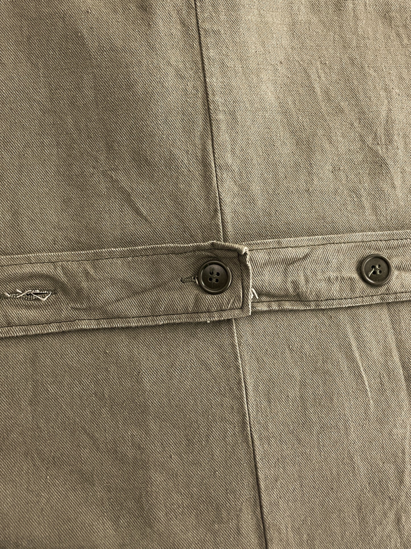 Faded French Shop Coat [L]