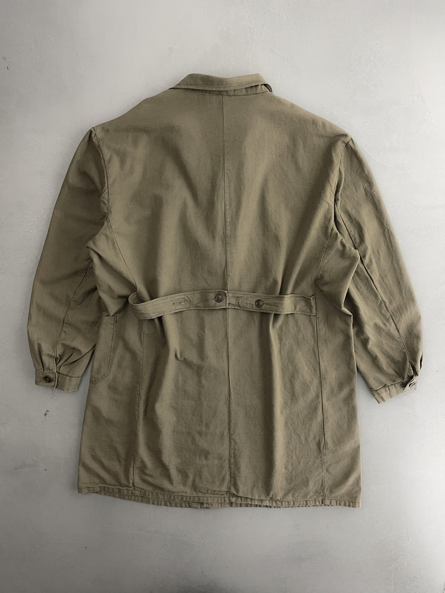 Faded French Shop Coat [L]
