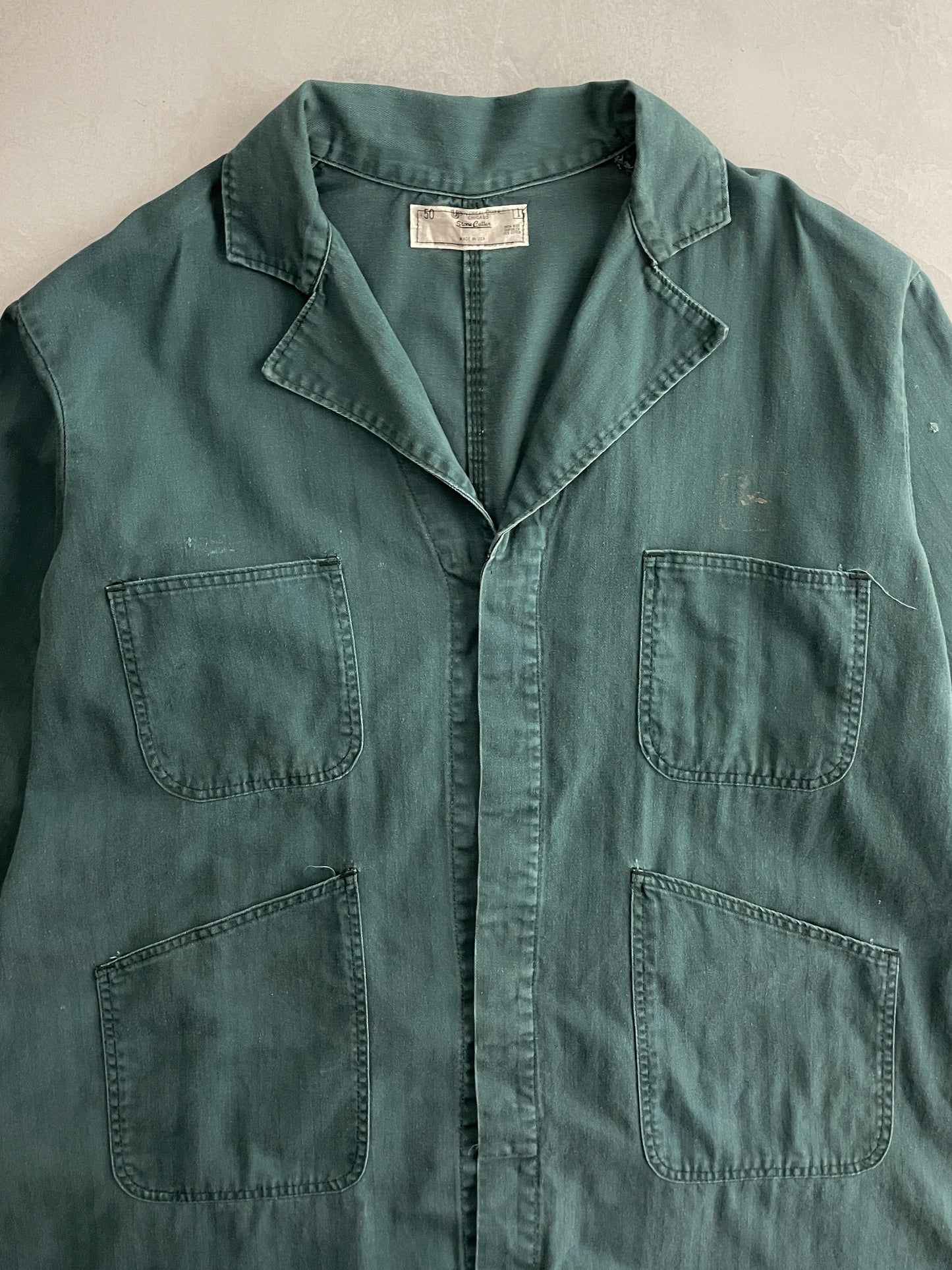 Faded H.B.T. Work Coat [XL]