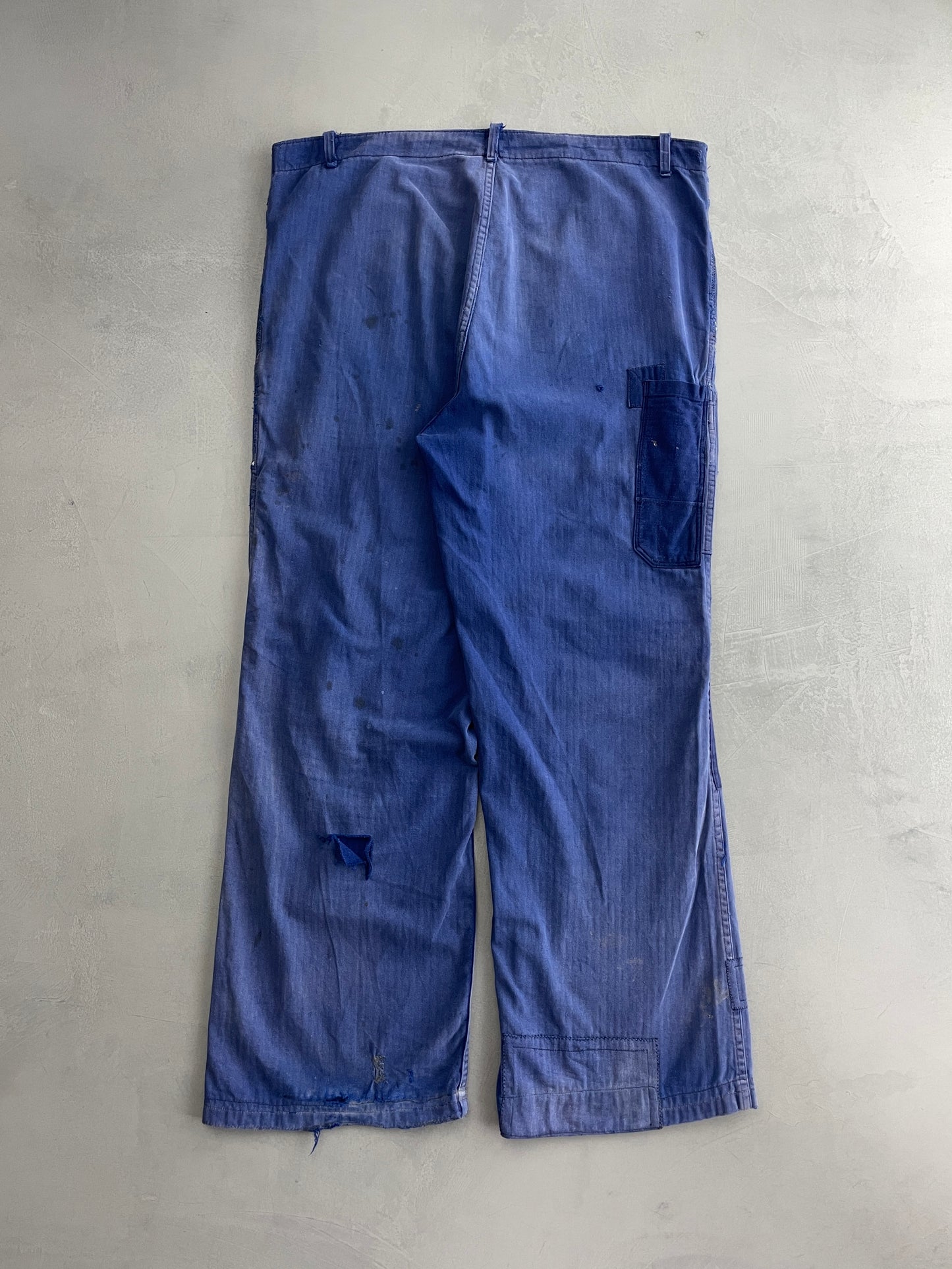 Patched/Repaired H.B.T. Work Pants [36"]