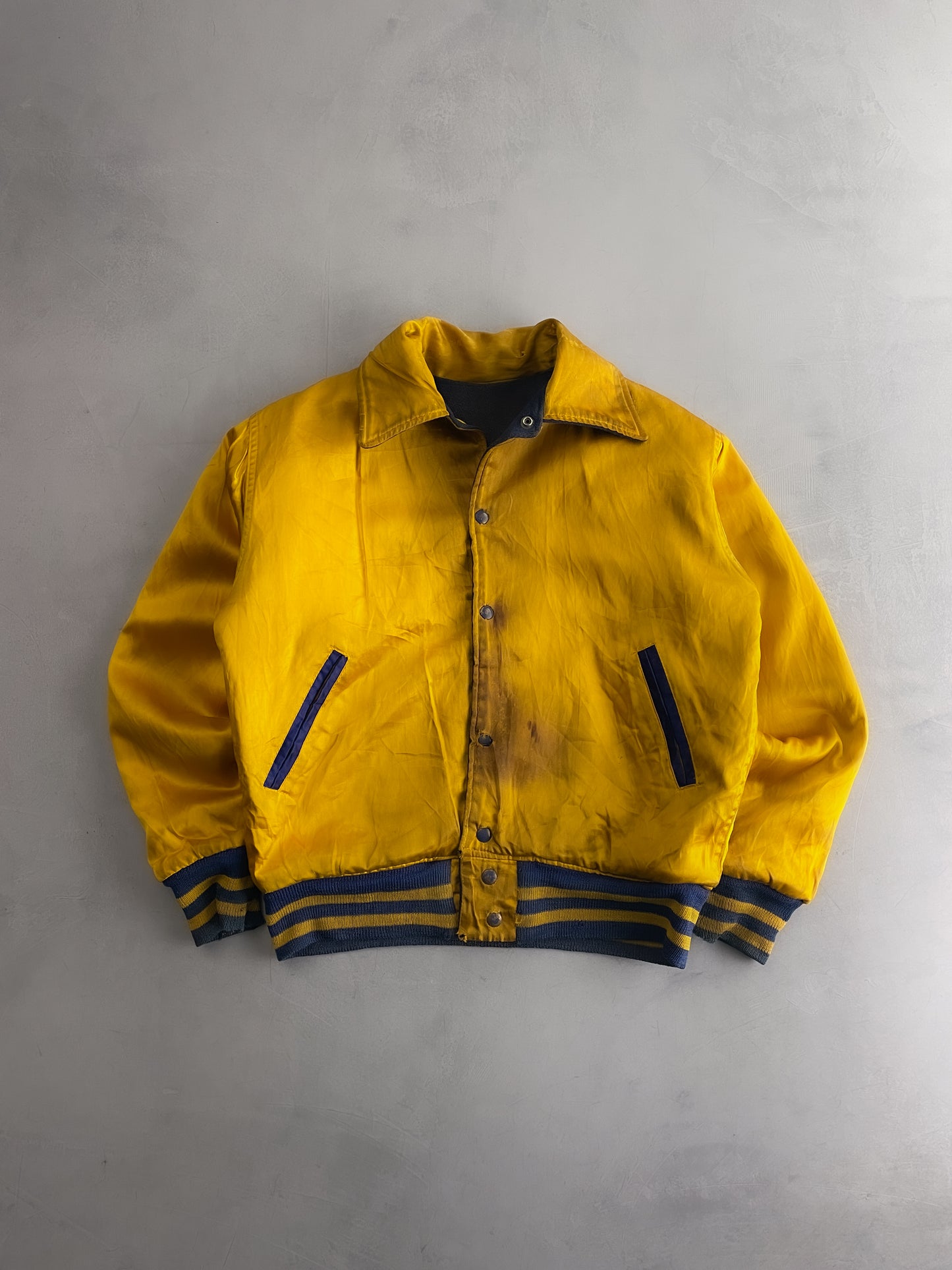 60's Sun-faded AπT Varsity Jacket [M/L]