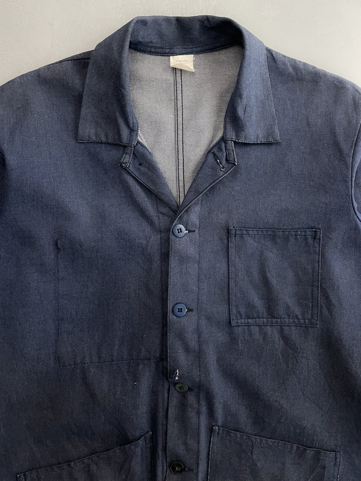 French Denim Workwear Jacket [L]