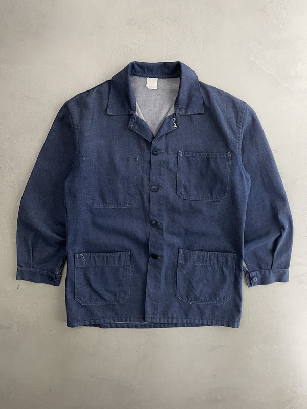 French Denim Workwear Jacket [L]
