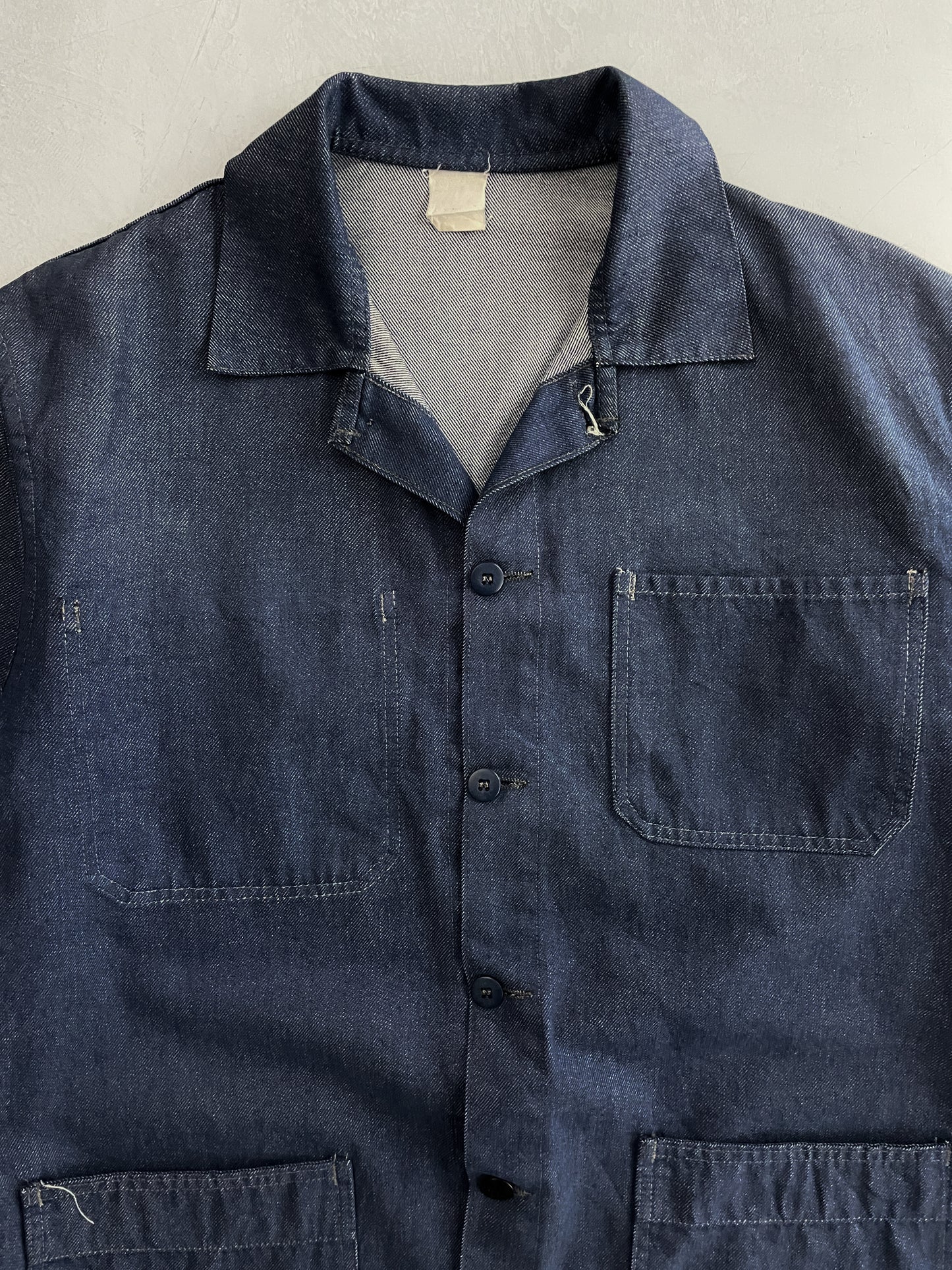 French Denim Workwear Jacket [L]