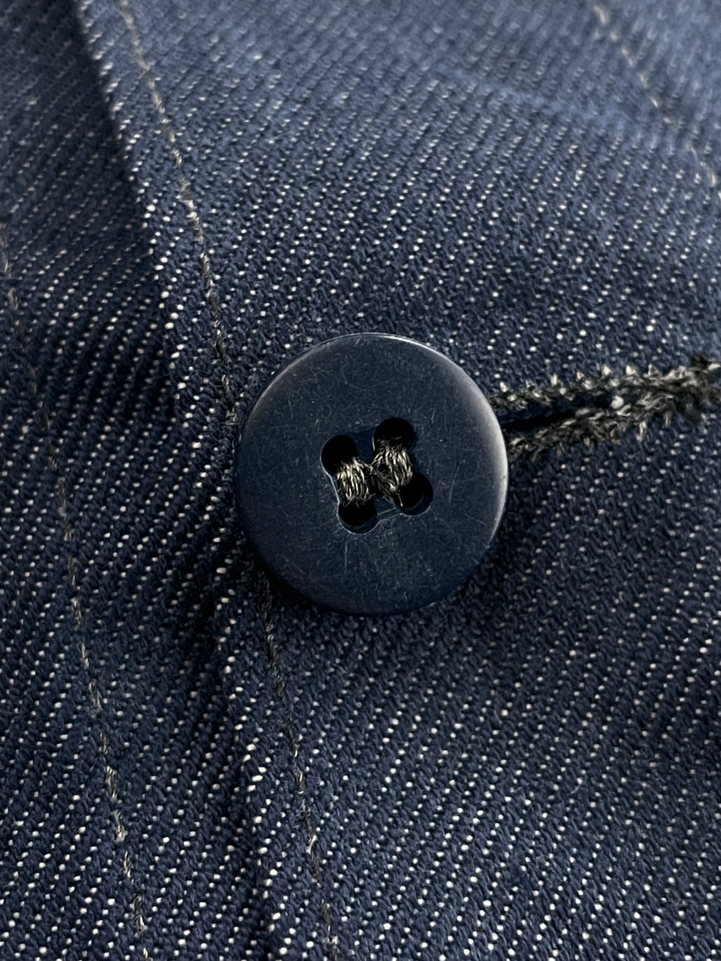 French Denim Workwear Jacket [L]