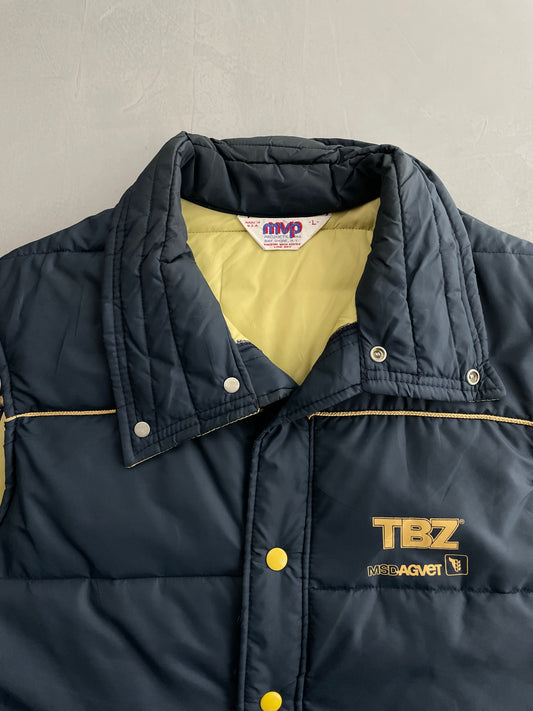 70's MVP TBZ Quilted Vest [L]