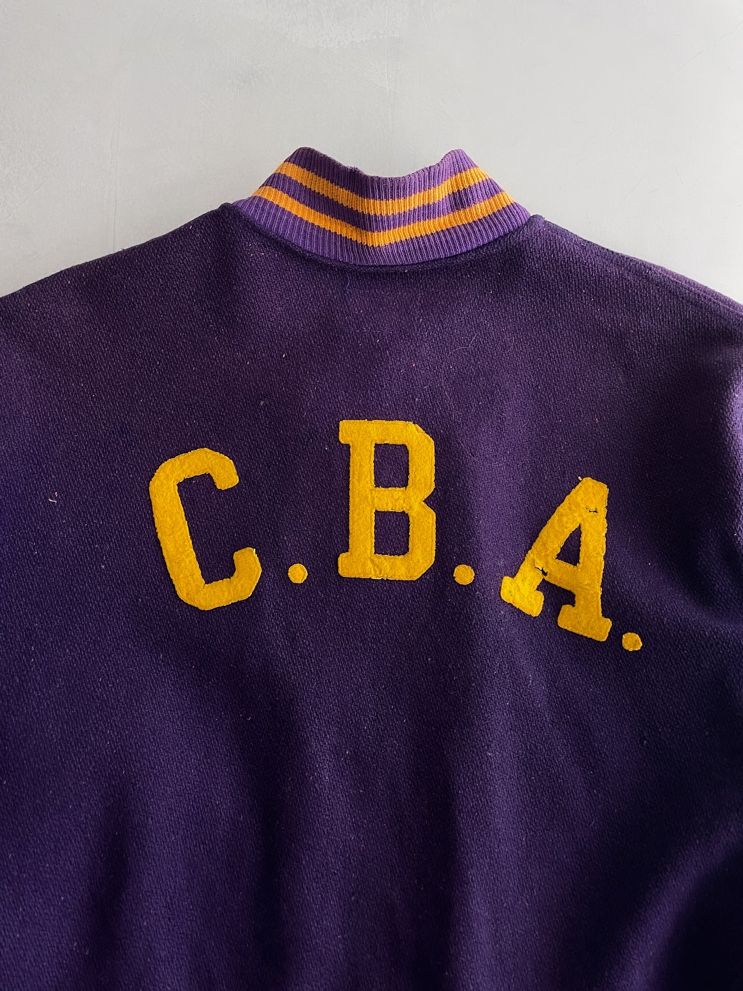 60's C.B.A. Varsity Jacket [M/L]