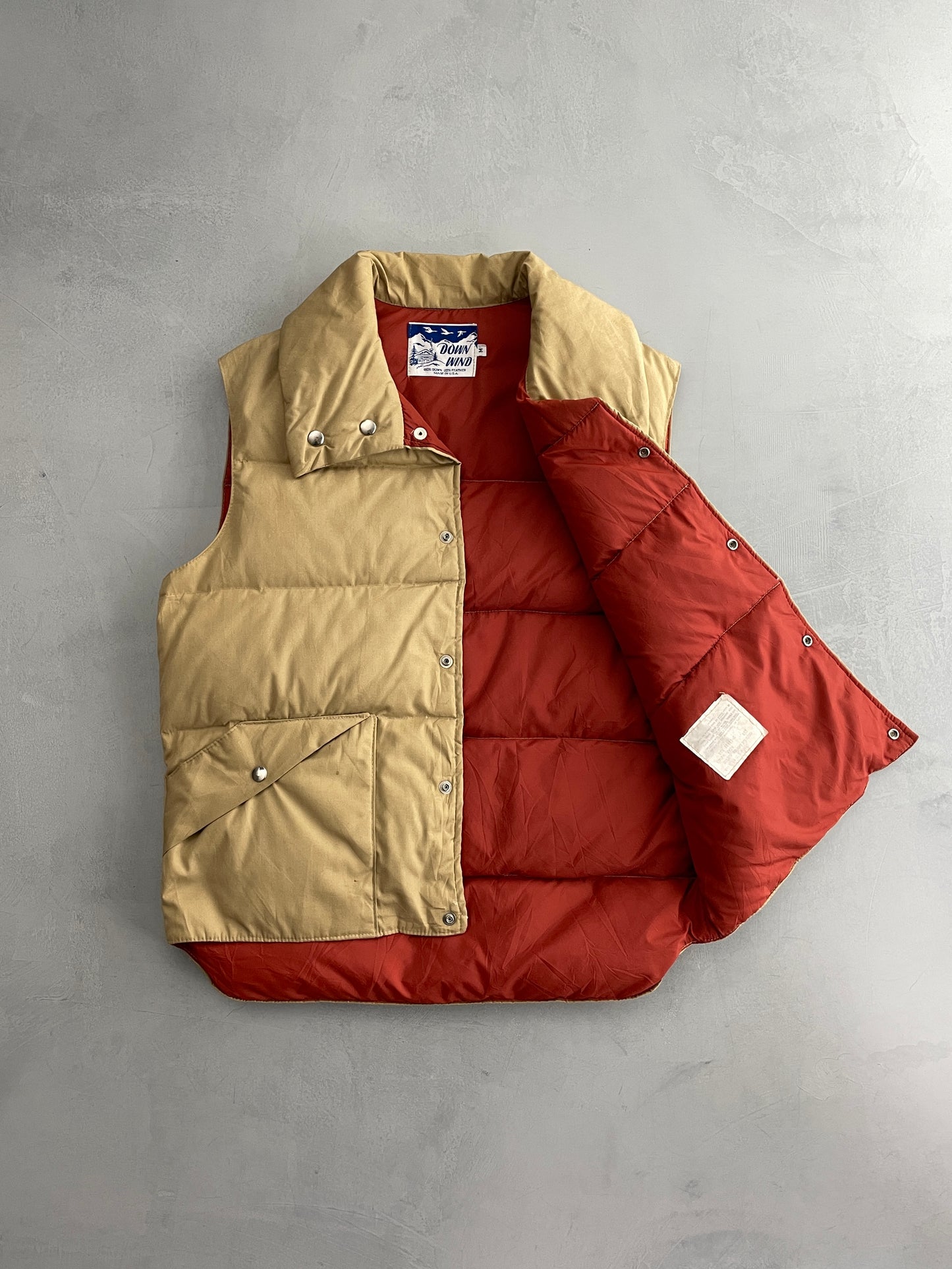 Down Wind Quilted Vest [M]