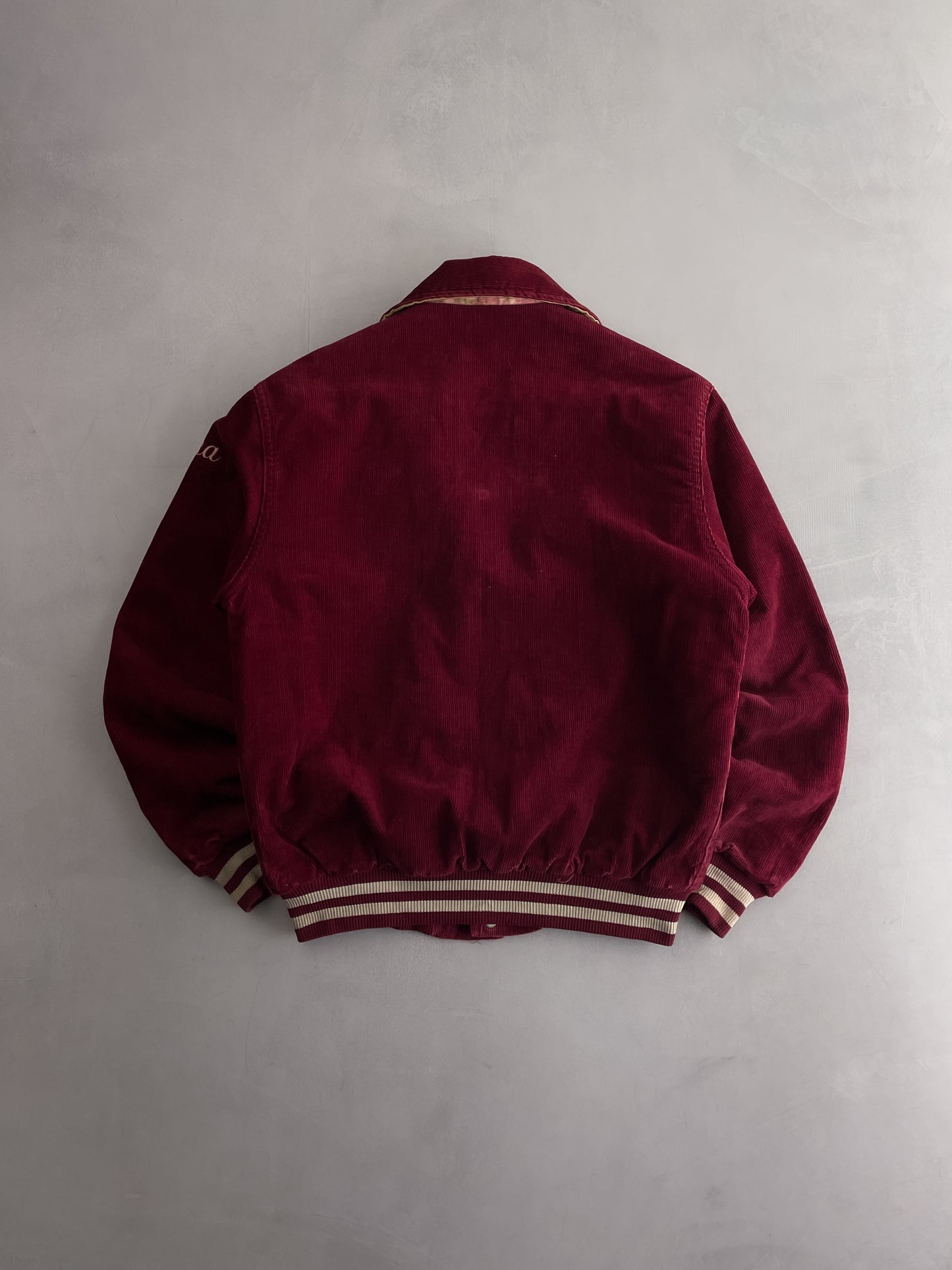 Groton Jr. Hockey Cord Varsity Jacket [S]