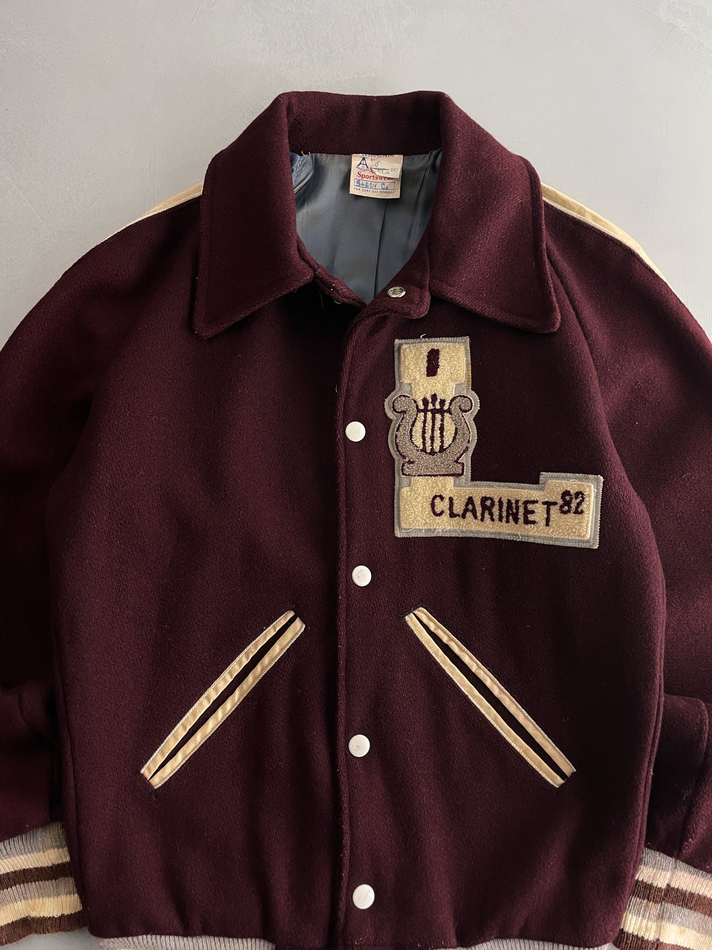 Clarinet 82 Varsity Jacket [S]