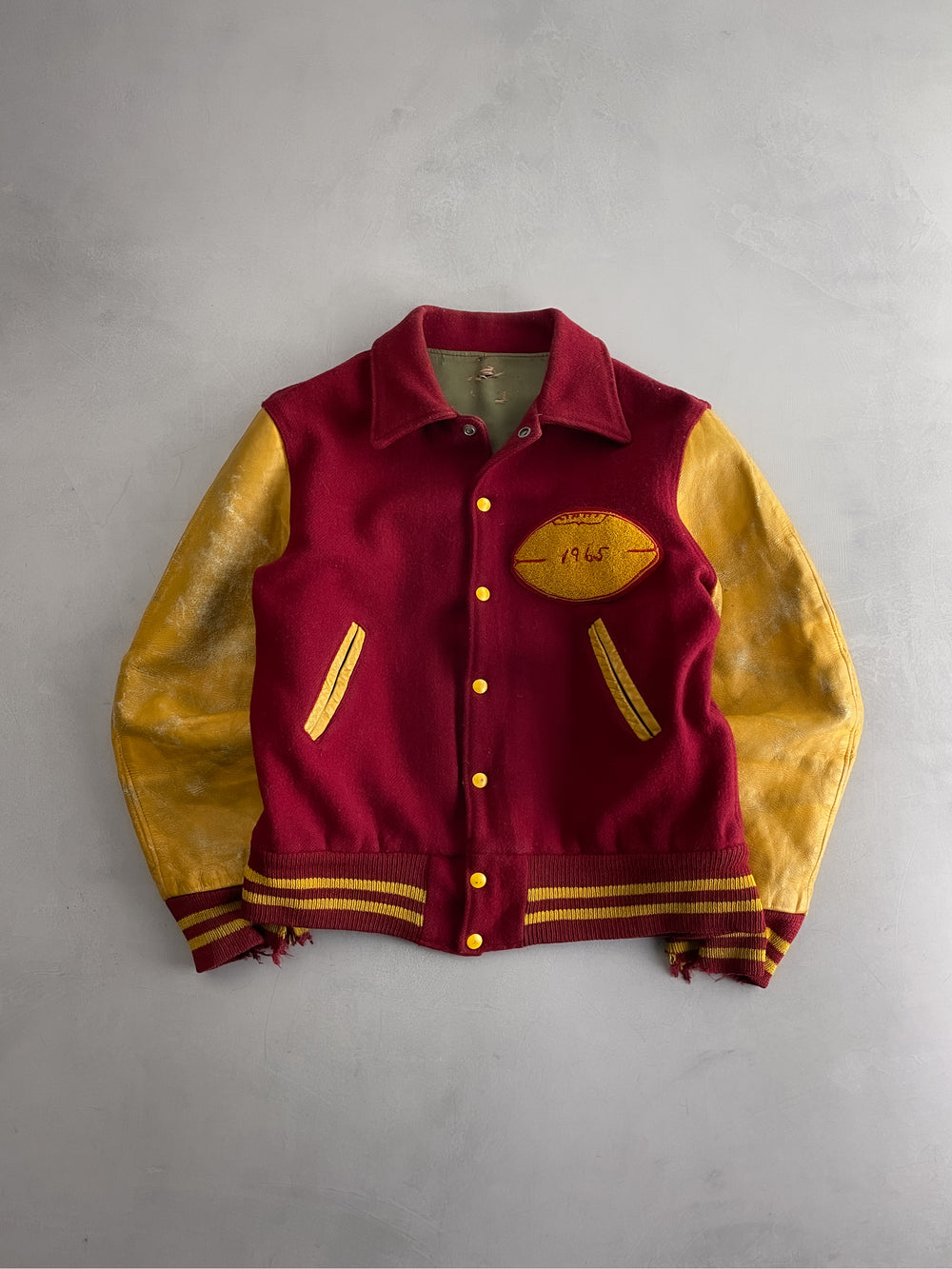 60's New Brighton Lions Varsity Jacket [L]