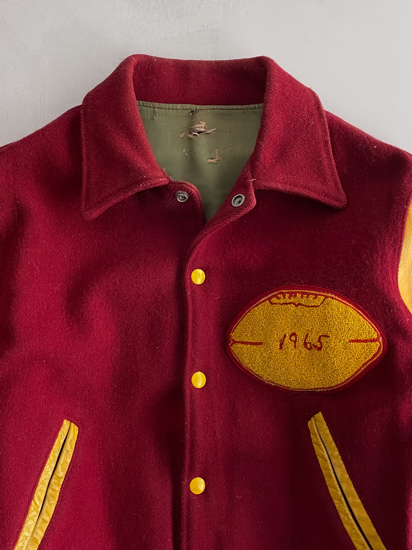 60's New Brighton Lions Varsity Jacket [L]