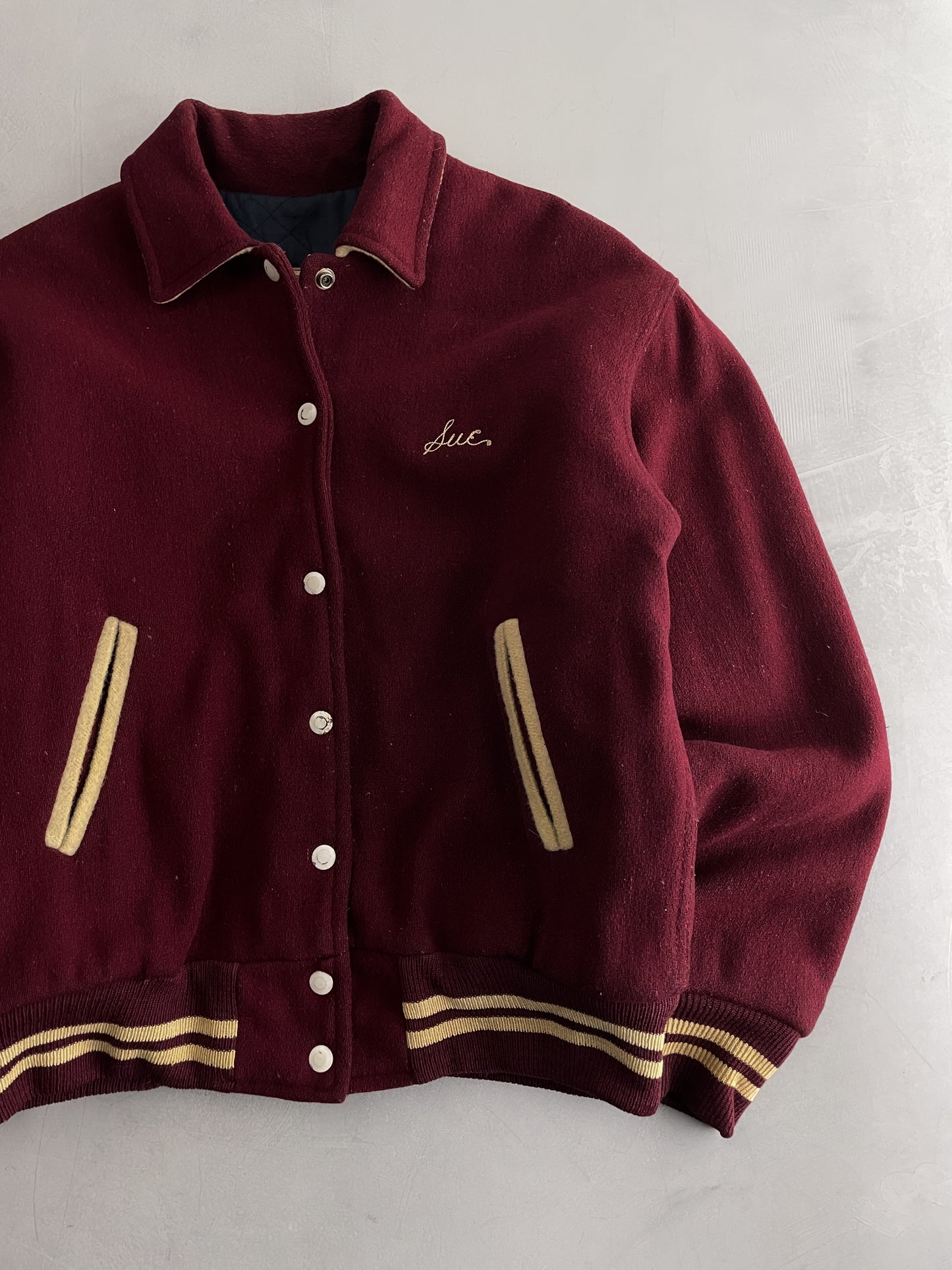 50's Englewood Varsity Jacket [M]