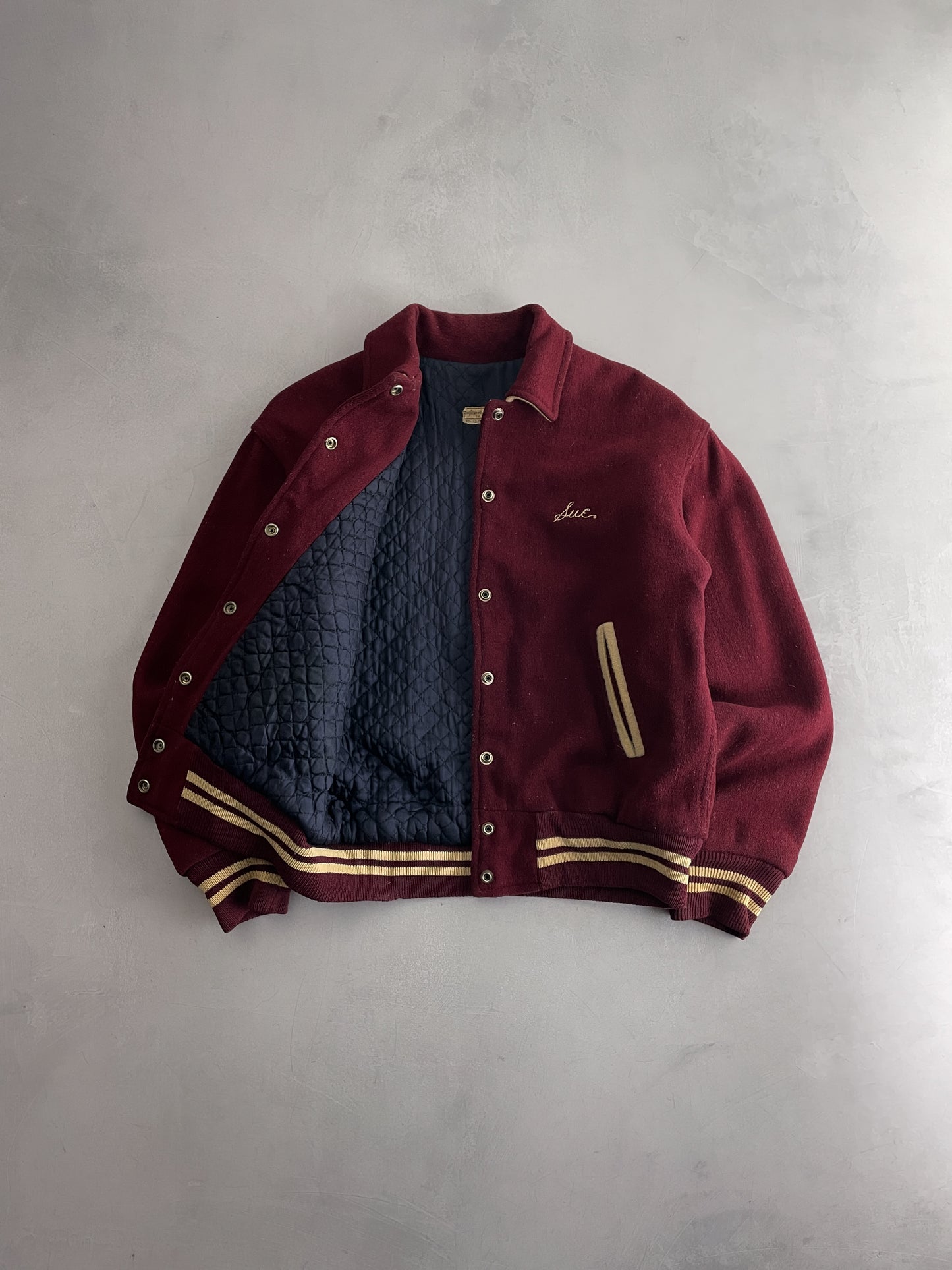 50's Englewood Varsity Jacket [M]