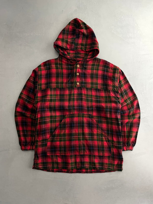 Tartan Hooded Pullover [L]