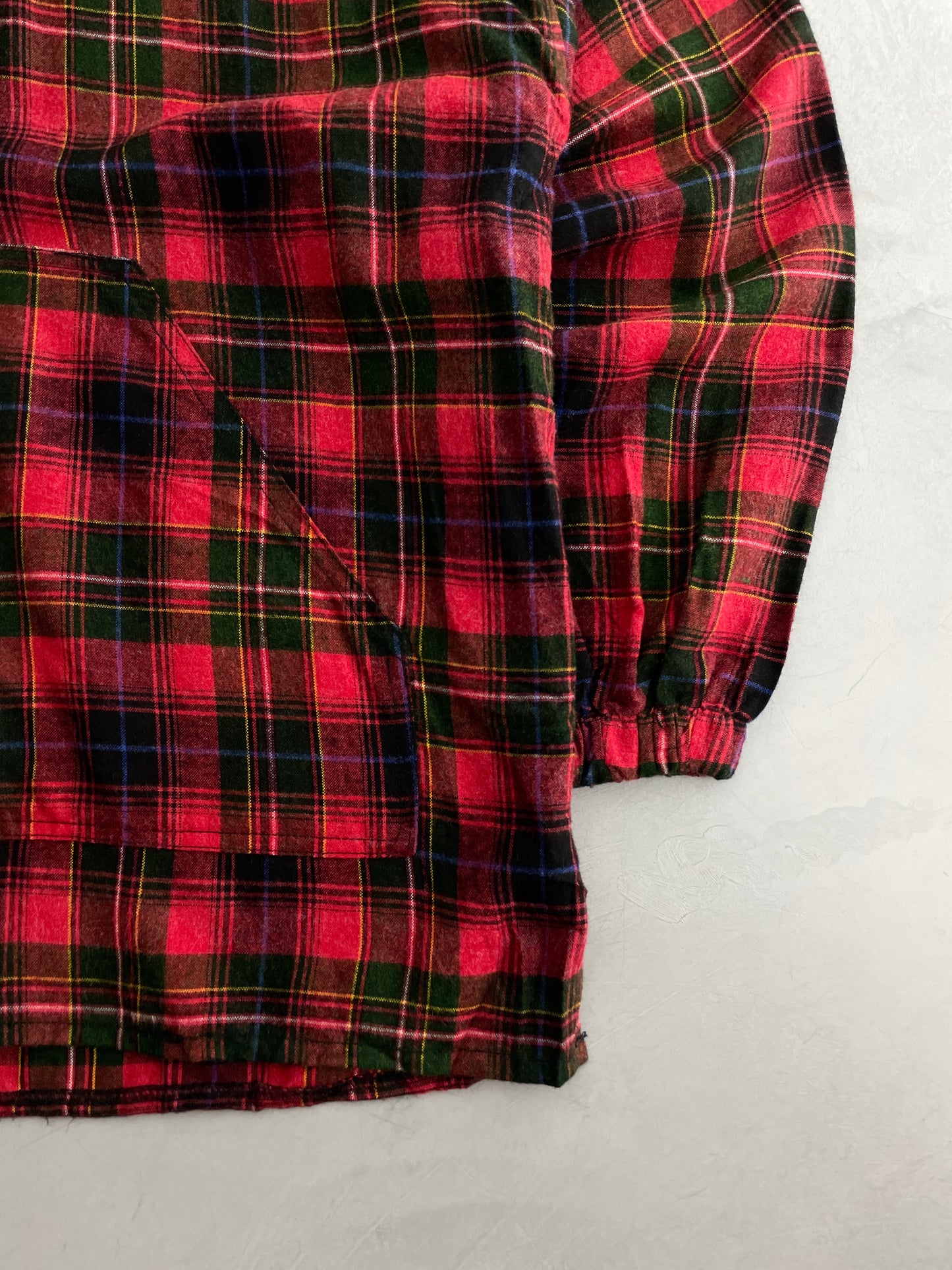 Tartan Hooded Pullover [L]