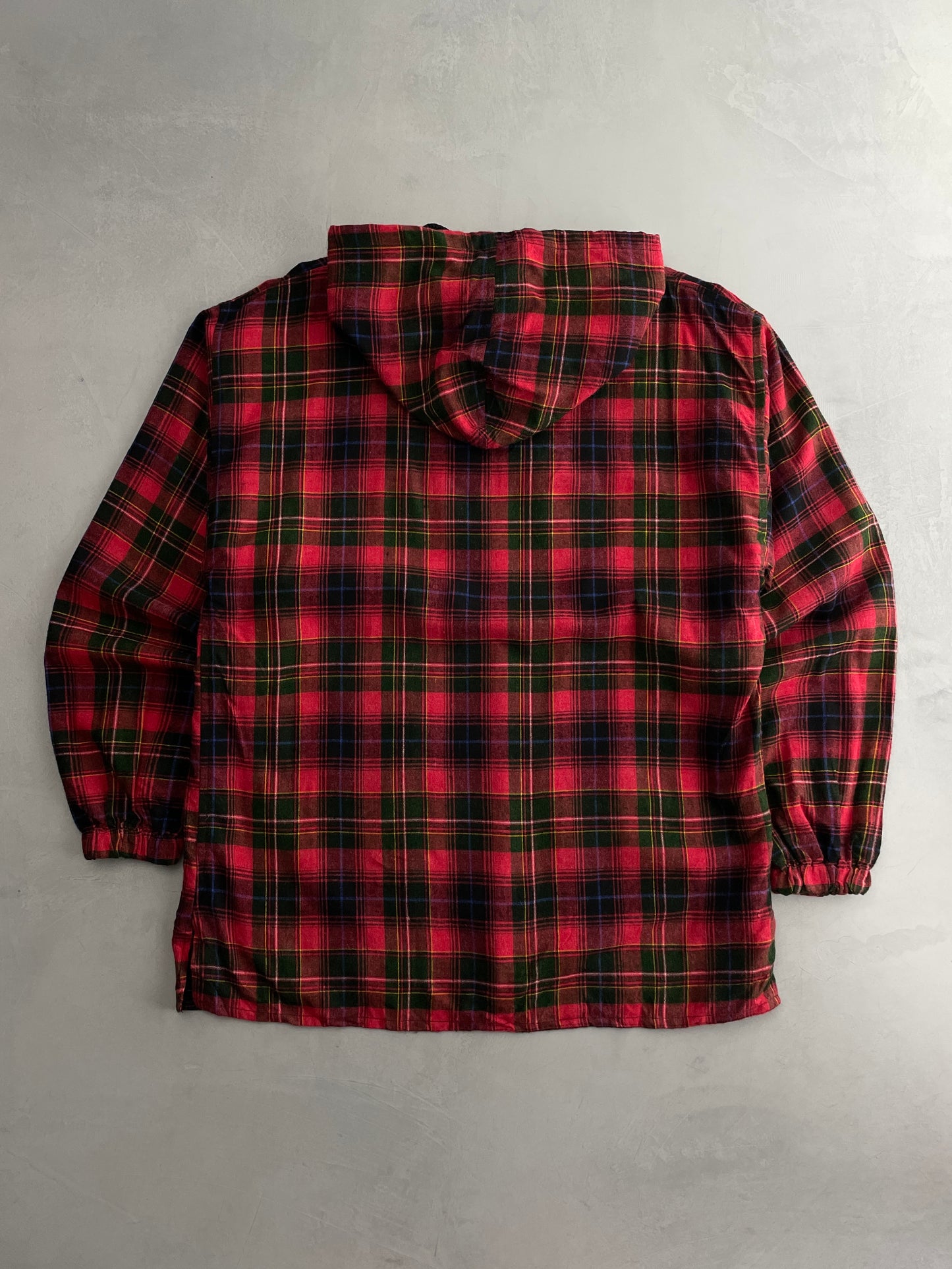 Tartan Hooded Pullover [L]