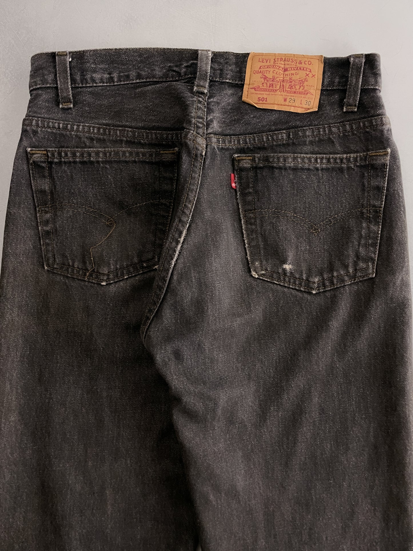 Made in USA Levi's 501's [29"]