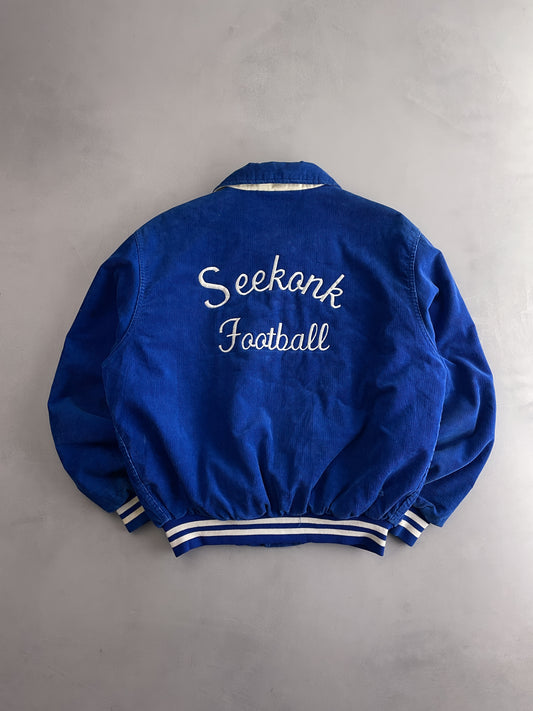 Seekonk Football Cord Varsity Jacket [XL]