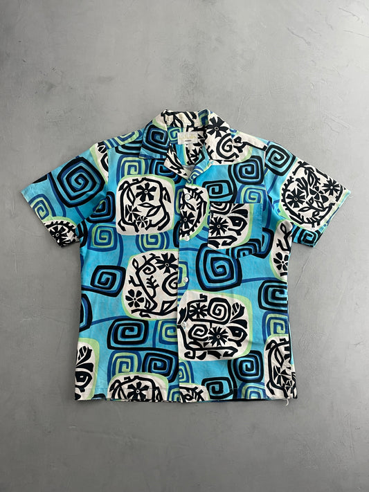 50/60's Kahala Loop Collar Hawaiin Shirt [M]