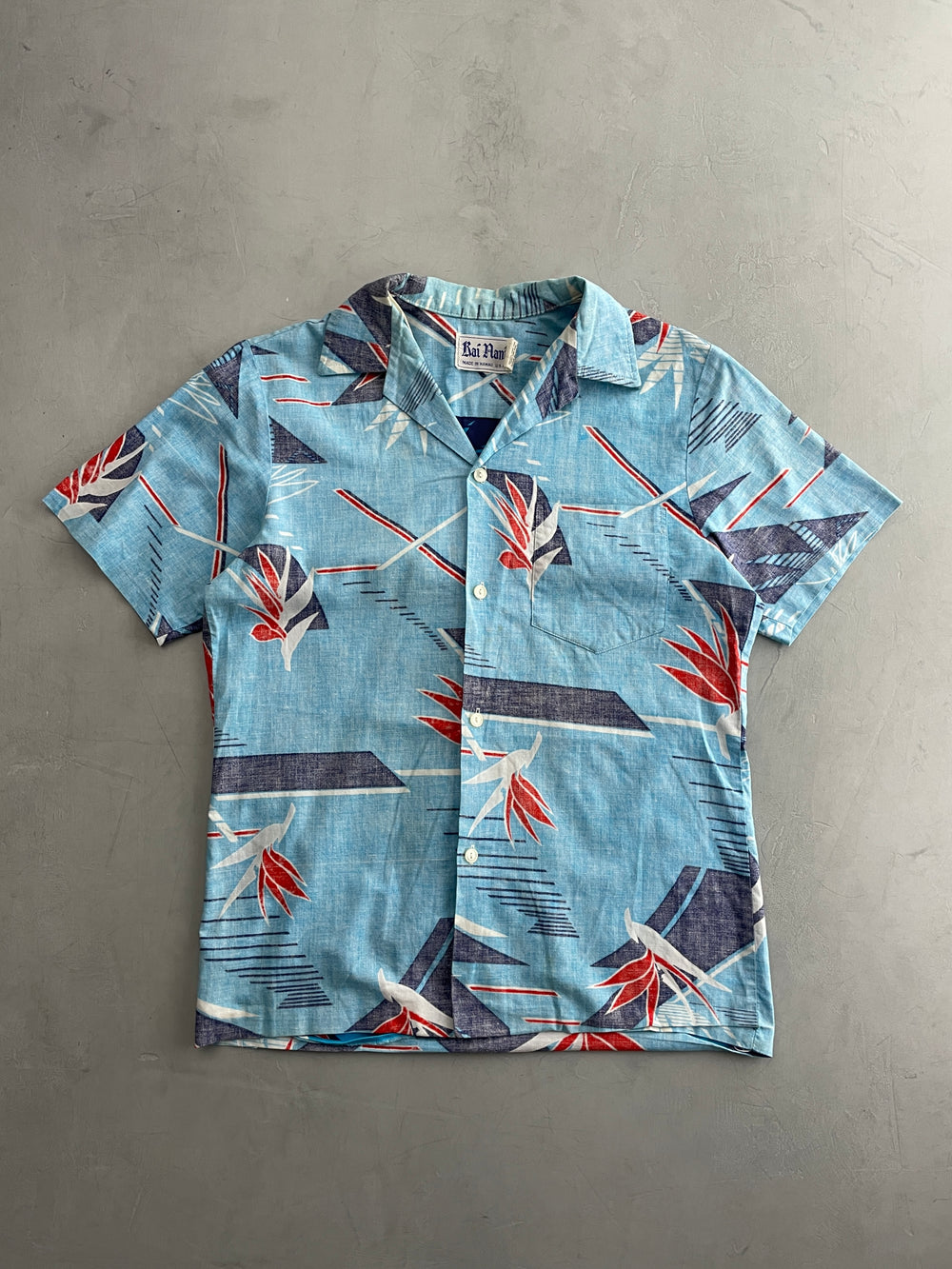 50/60's Selvage Rai Nani Hawaiin Shirt [S]