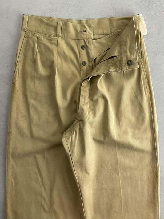 1970's C.G.C.F. Military Pants [32"]