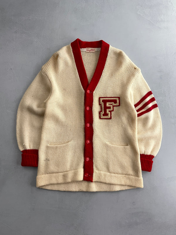 50's 'F' Varisty Knit [L]