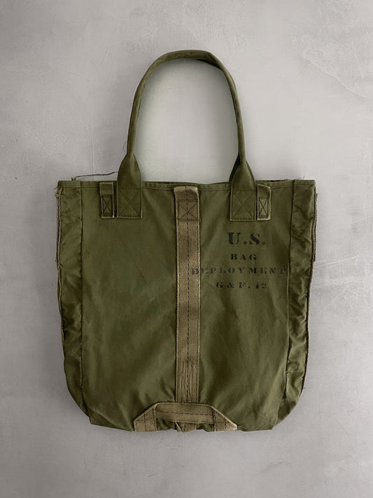 Re-Worked Military Canvas Bag