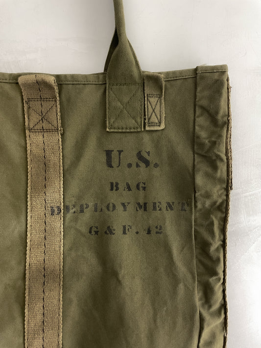 Re-Worked Military Canvas Bag