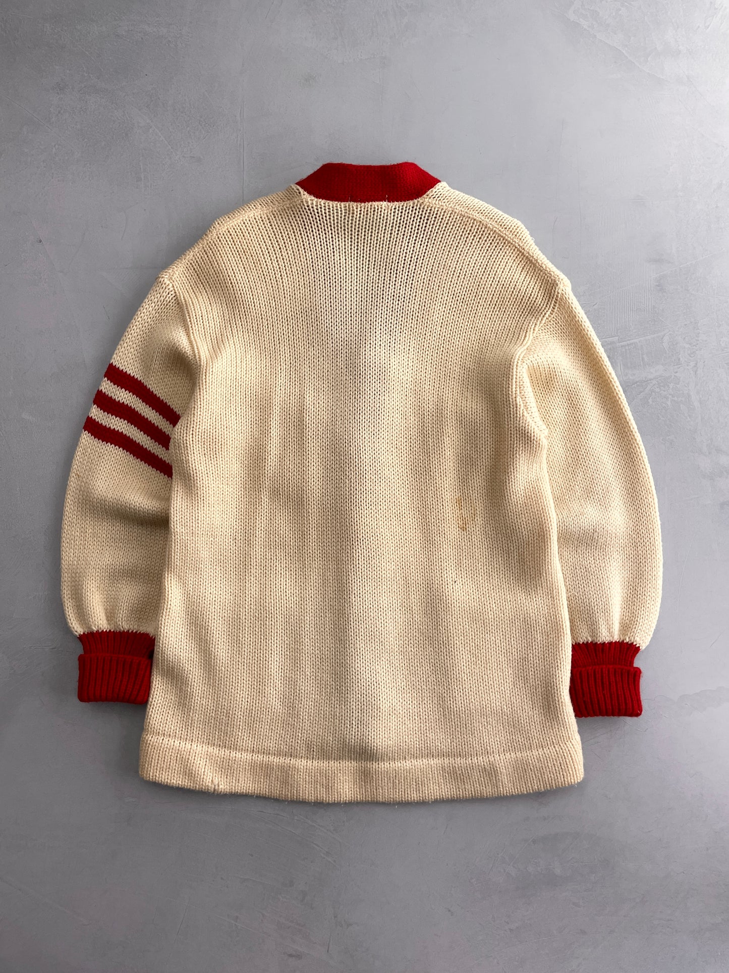 50's 'F' Varisty Knit [L]