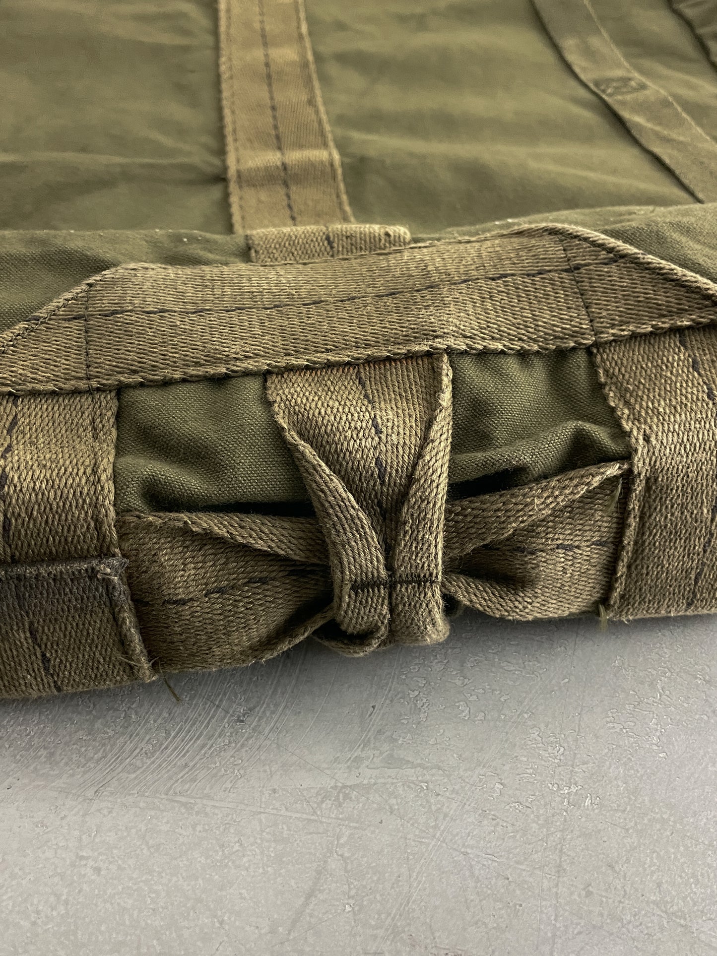 Re-Worked Military Canvas Bag