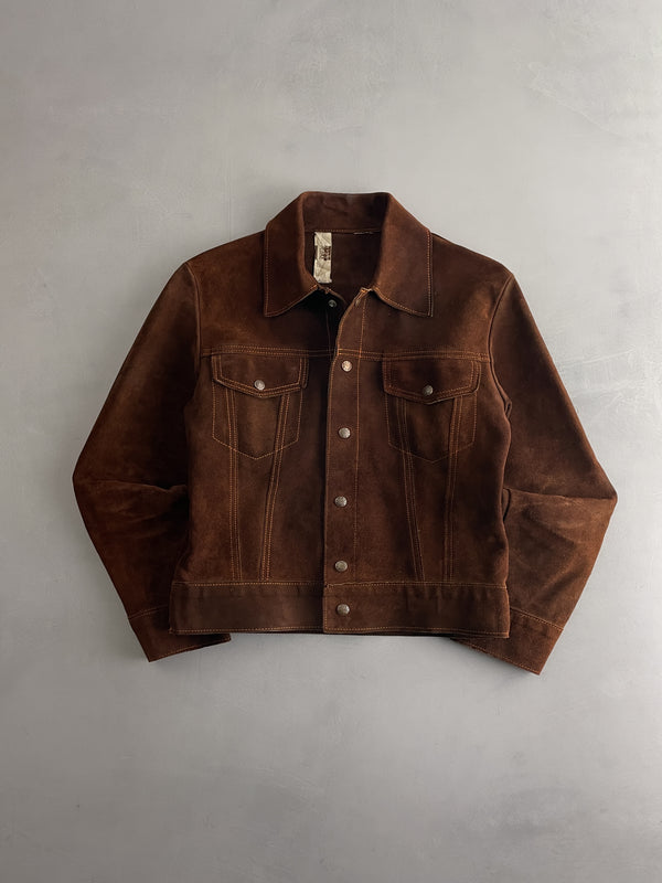 70's Montgomery Ward Suede Jacket [M]