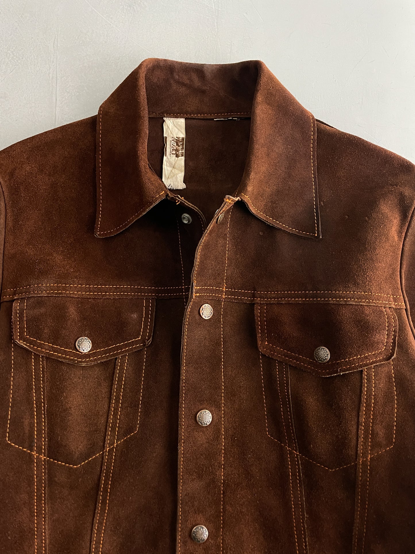 70's Montgomery Ward Suede Jacket [M]