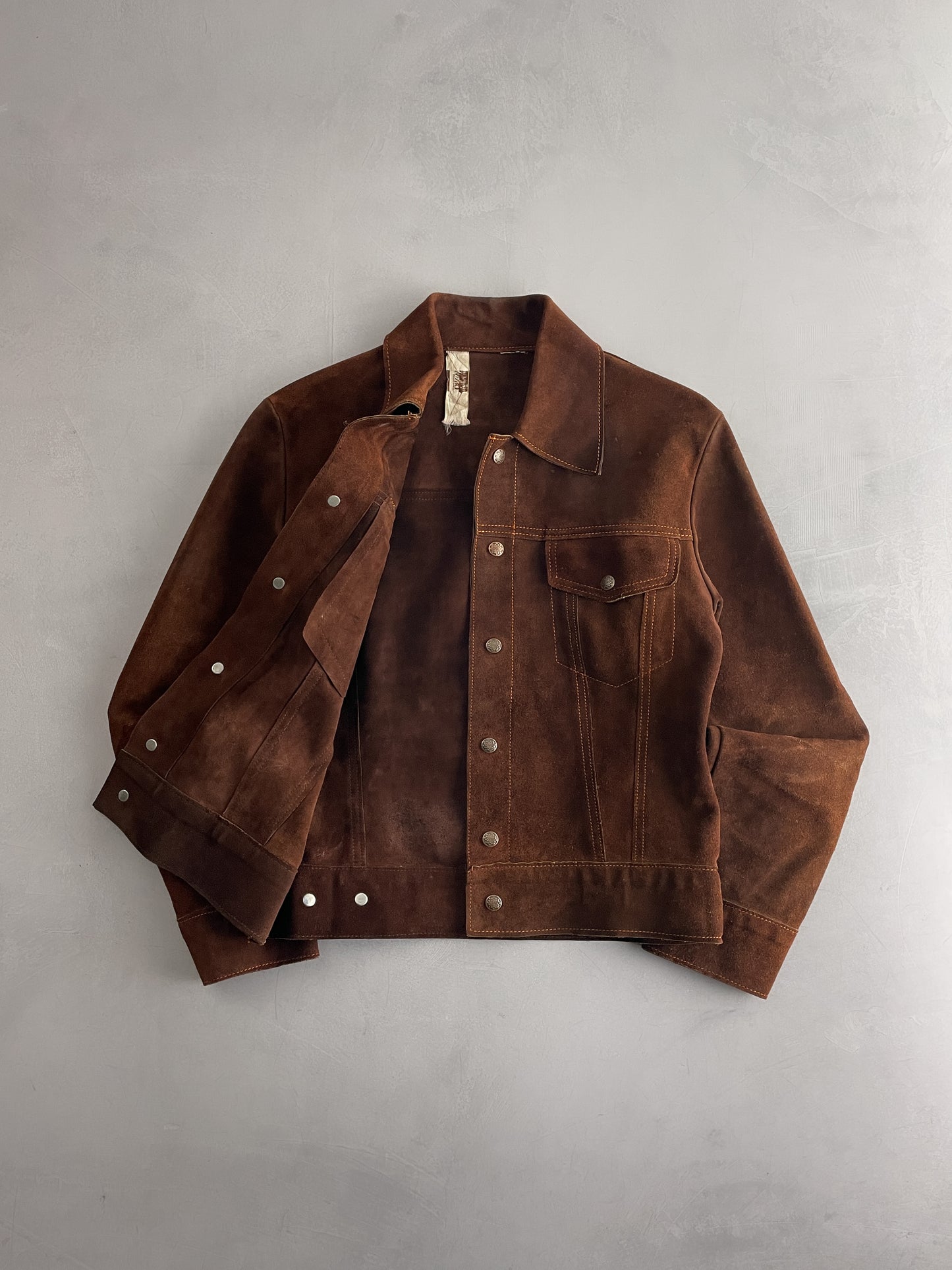 70's Montgomery Ward Suede Jacket [M]