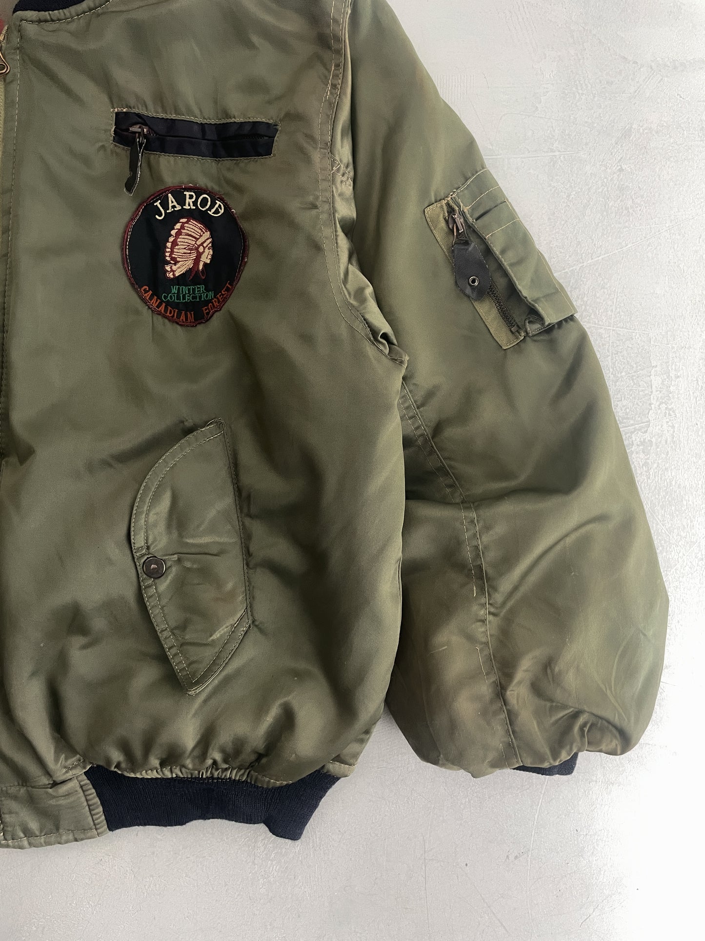 'Canadian Forest' Flight Jacket [L]