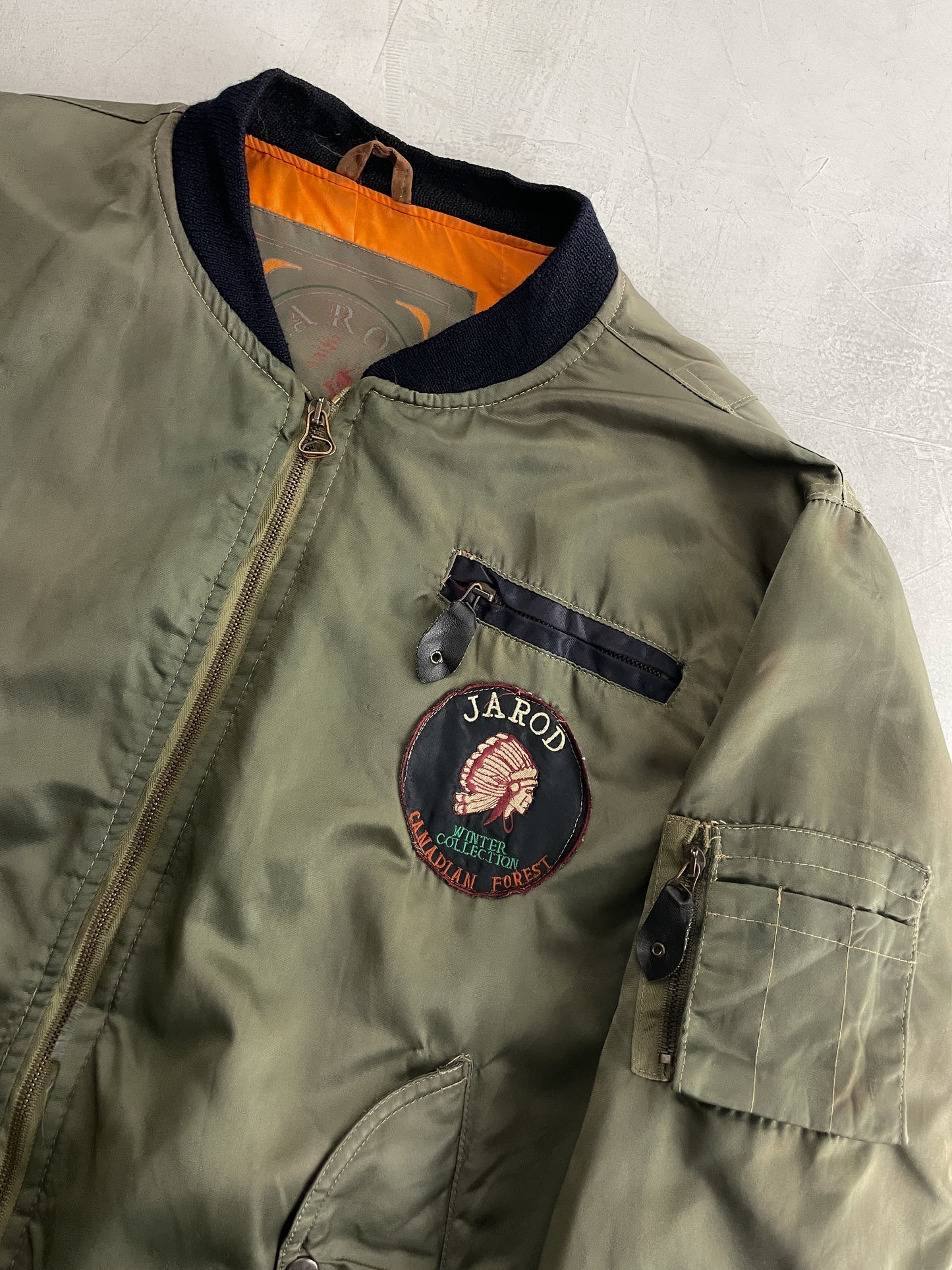 'Canadian Forest' Flight Jacket [L]