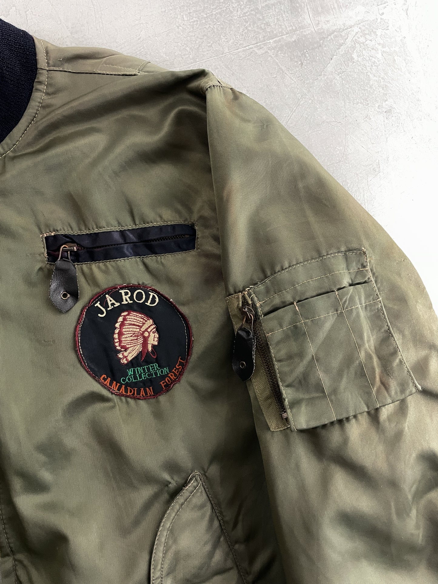 'Canadian Forest' Flight Jacket [L]