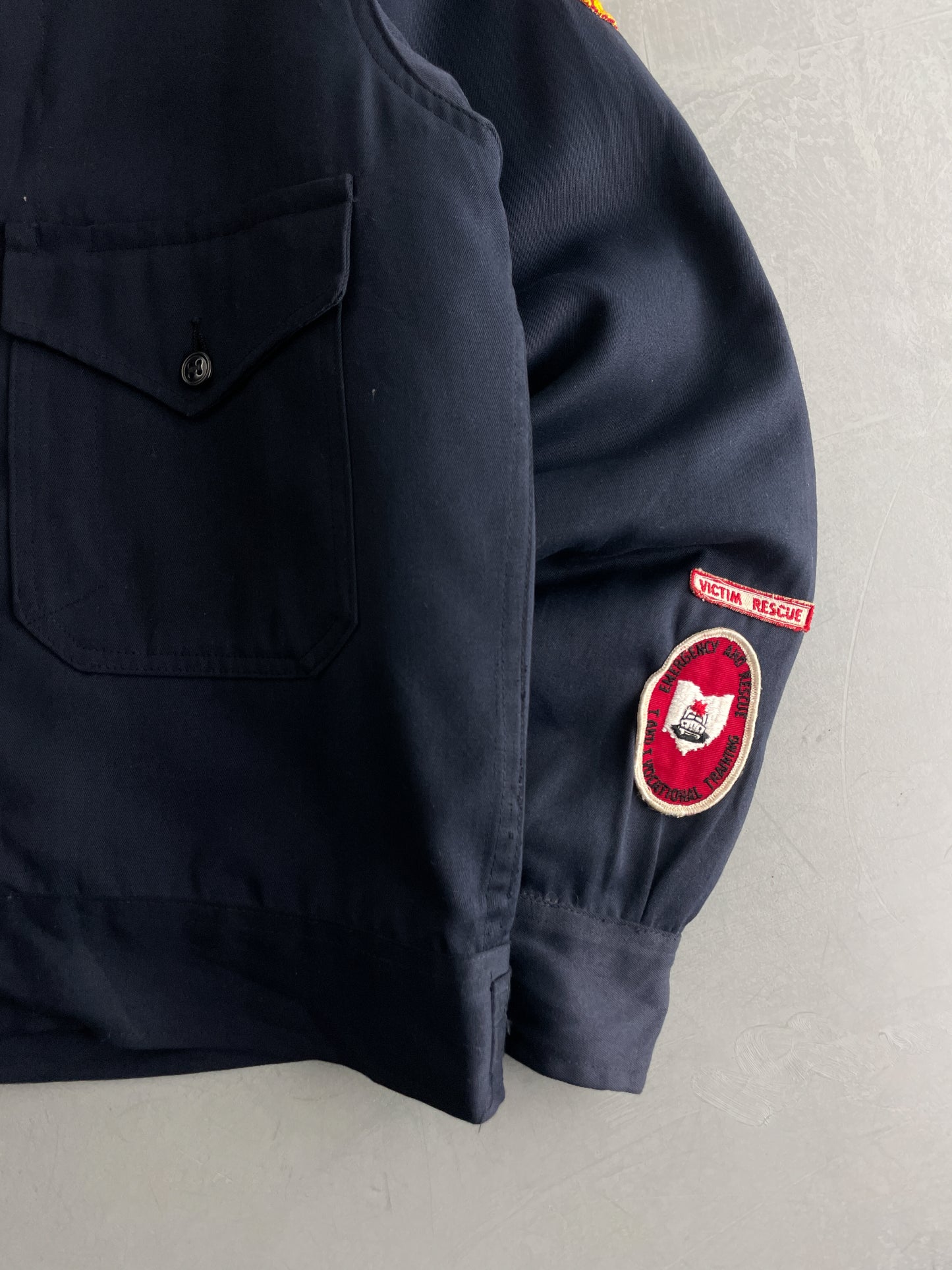 60's Quilt-Lined Emergency Services Jacket [M]