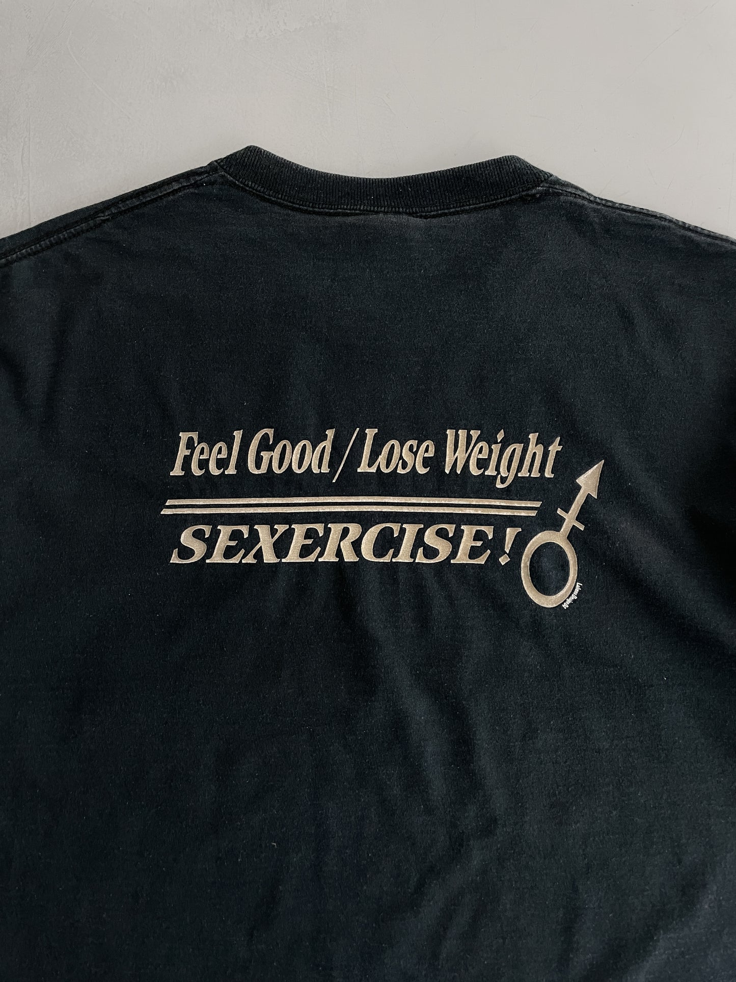 SEXERCISE Feel Good / Lose Weight Tee [L]