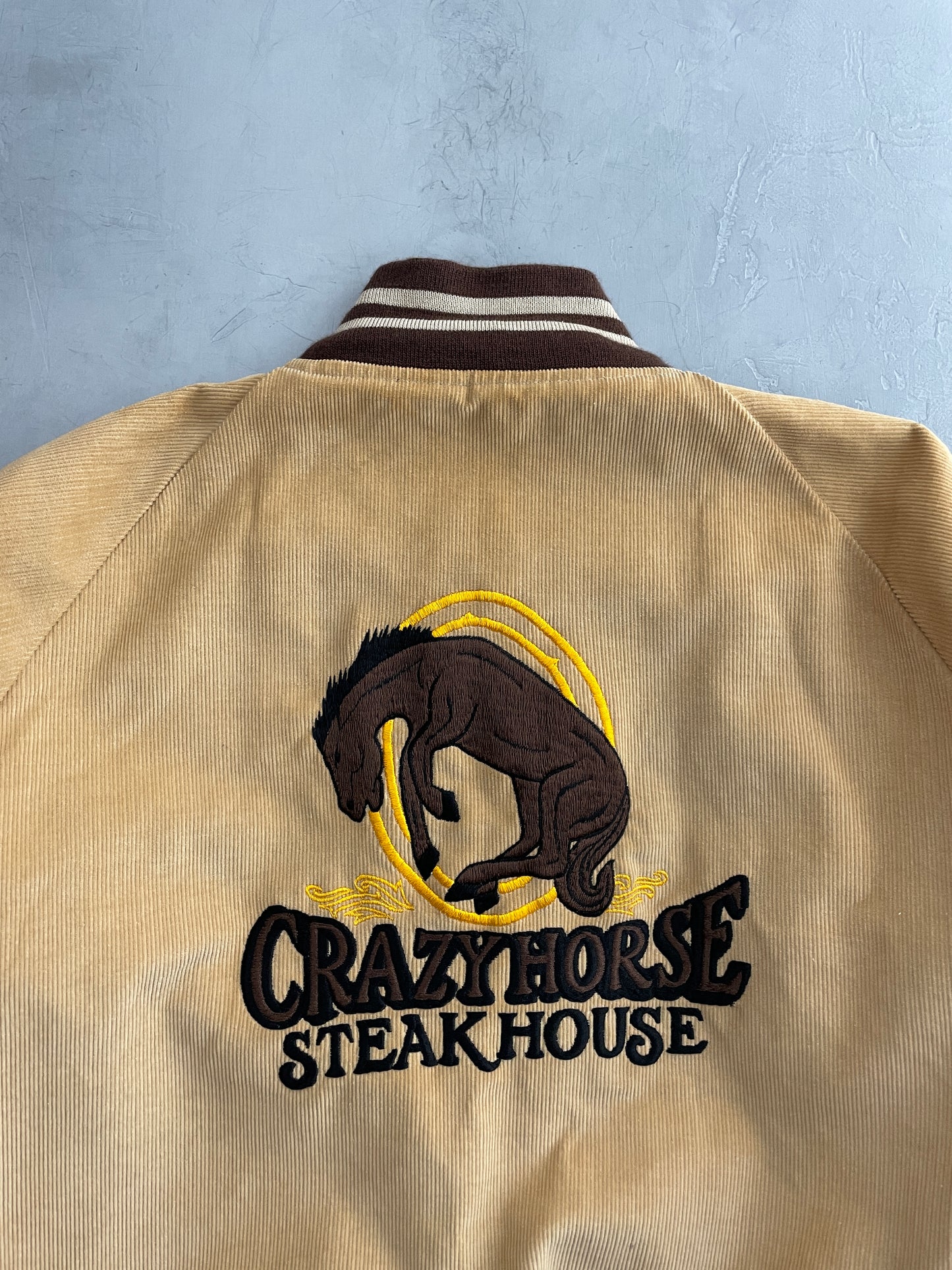 Crazy Horse Steakhouse Cord Bomber [L]