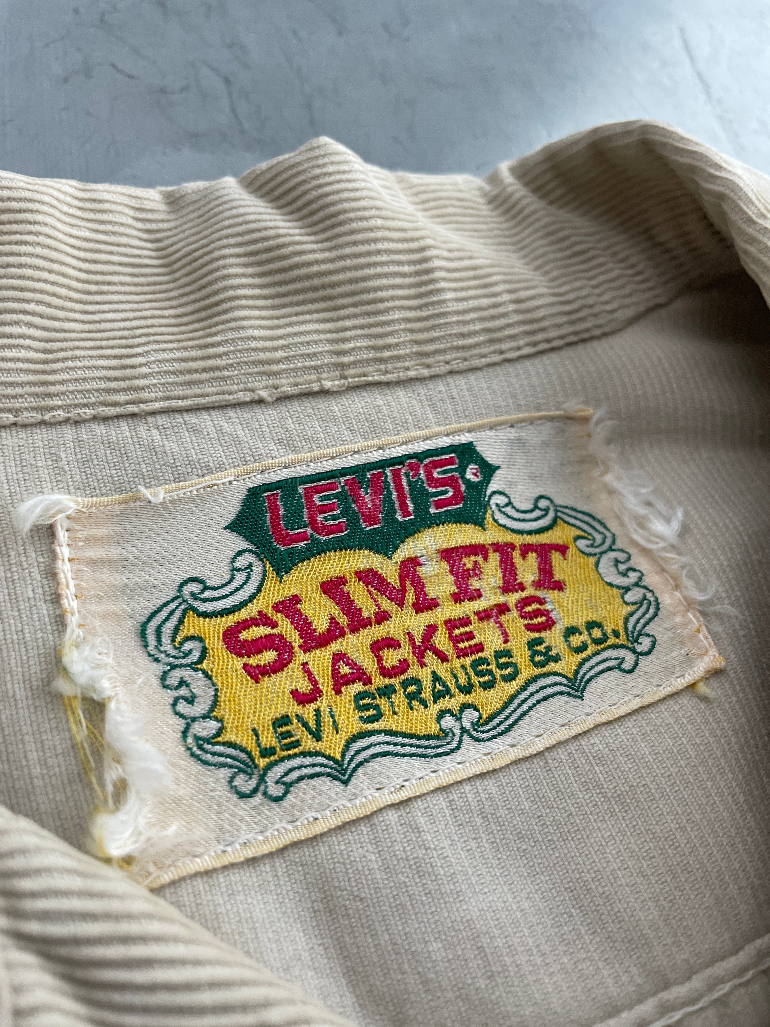 Levi's Big E Slim Fit Cord Jacket [S]