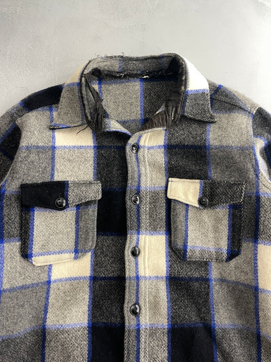 60's Wool Overshirt [L]